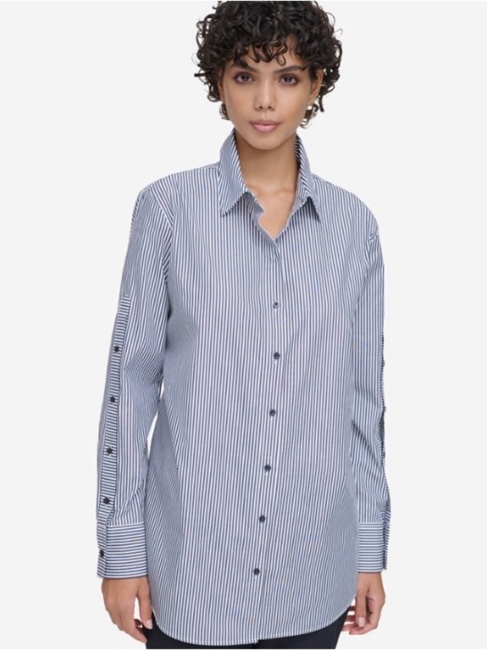 Calvin Klein Women's Button-Down Shirt, top  size medium